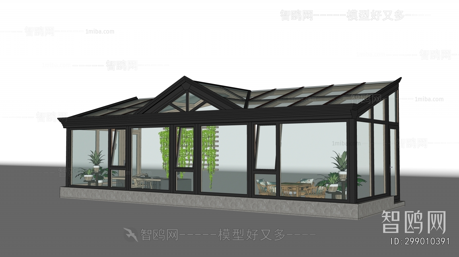 Modern Glass Sunshine Room