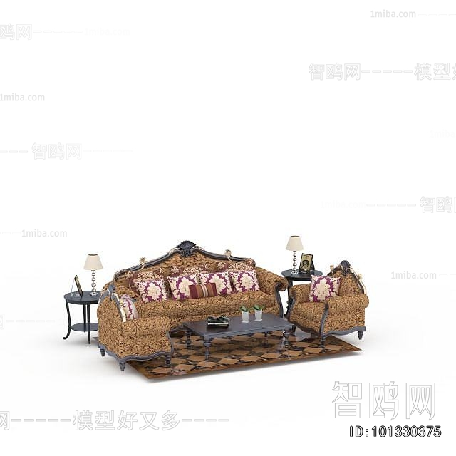 European Style Sofa Combination