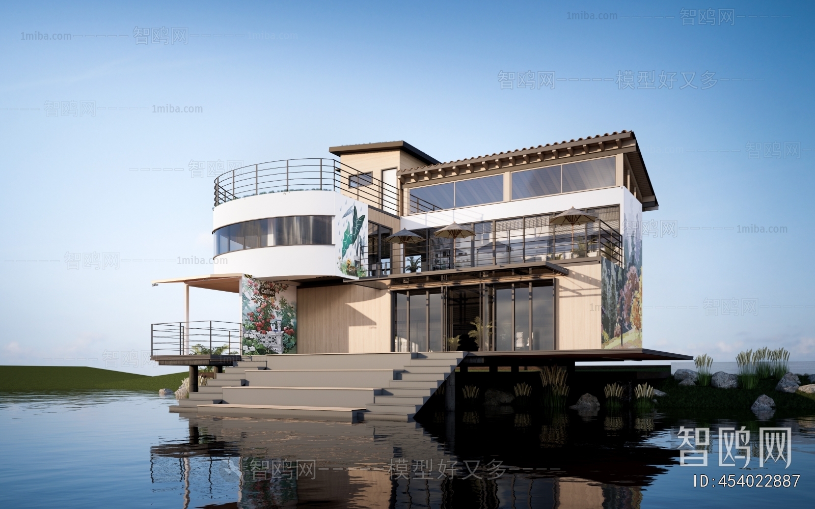 Modern Appearance Of Commercial Building