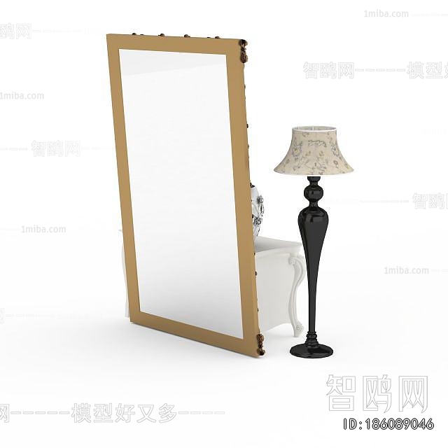 European Style Side Cabinet