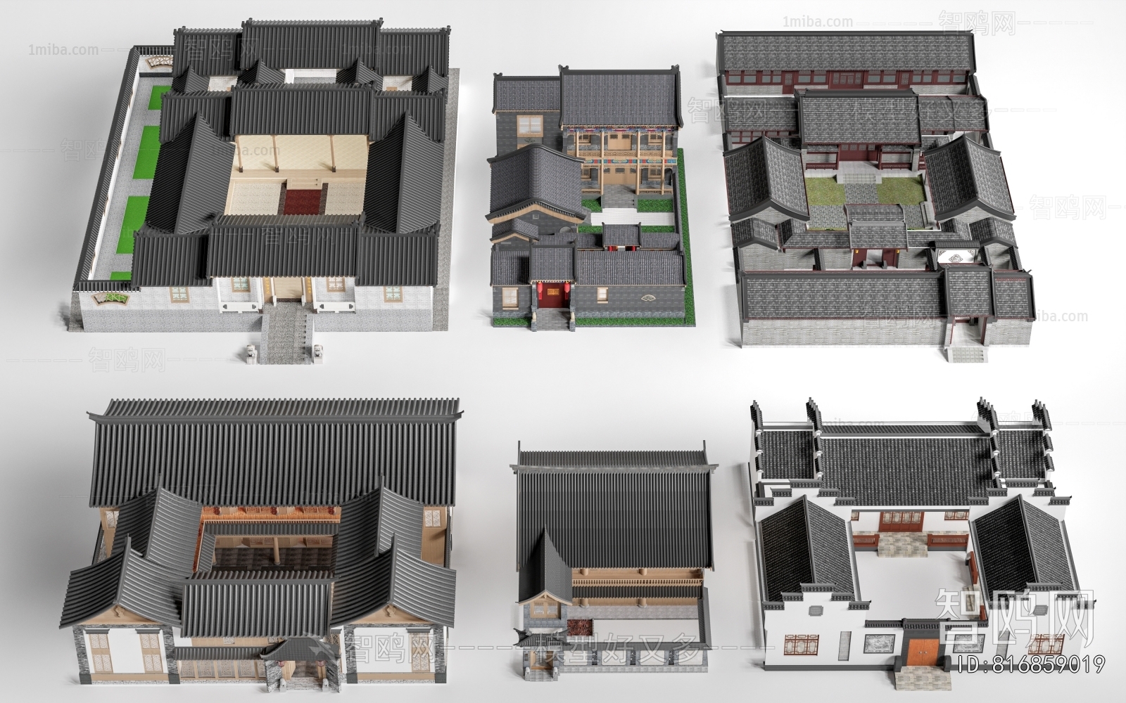 Chinese Style Residential Building