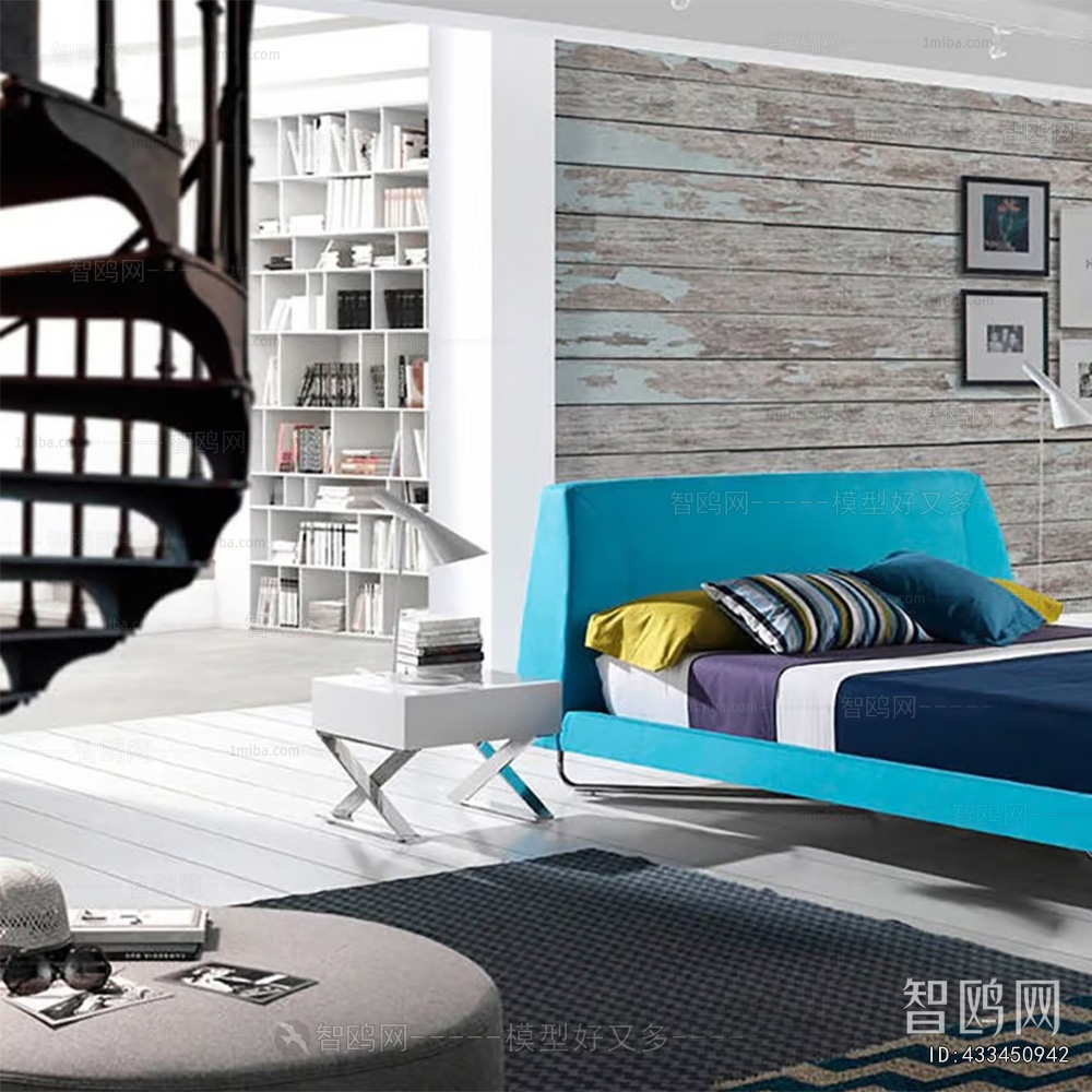 Modern Bedside Cupboard