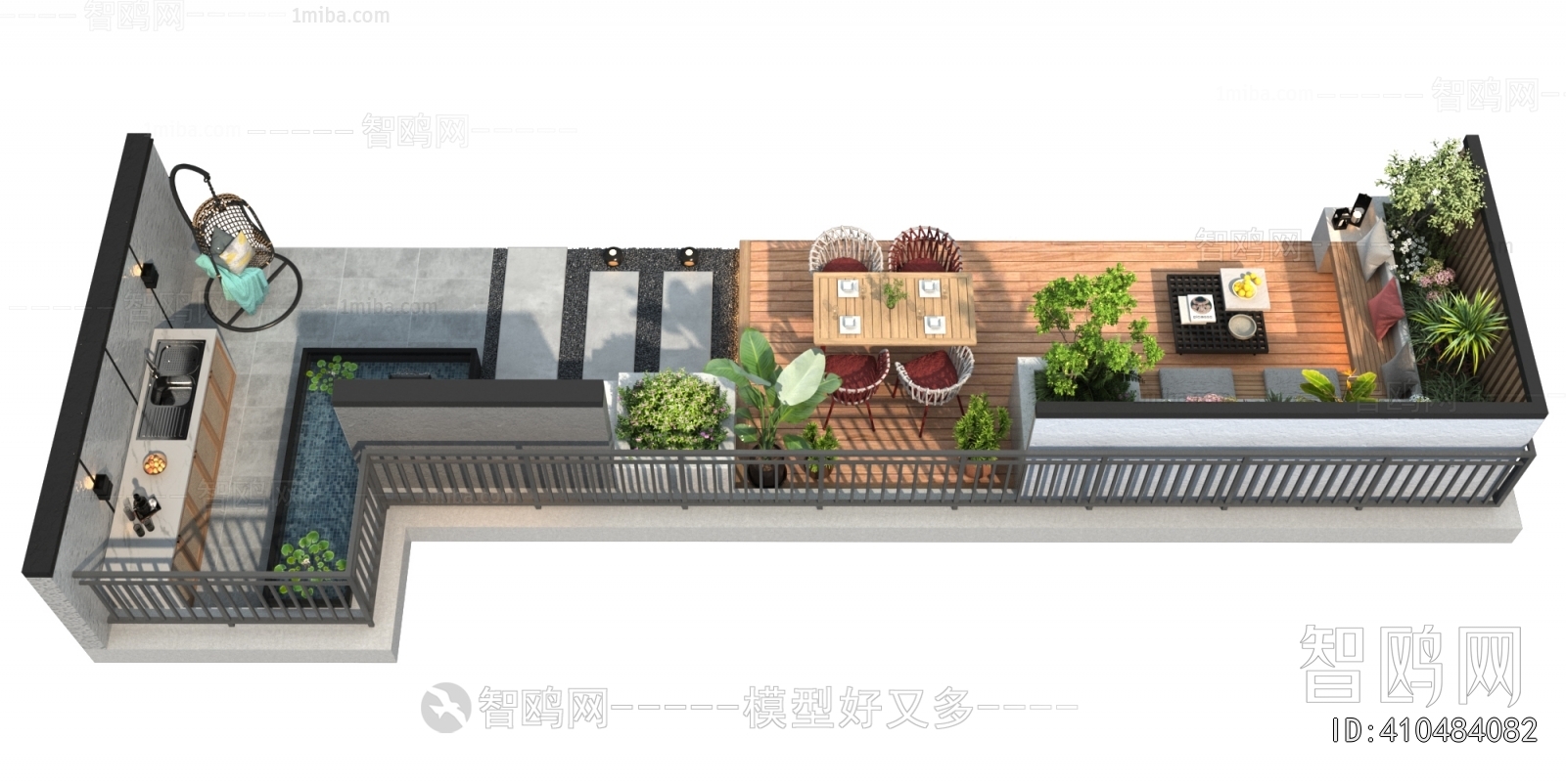 Nordic Style Terrace