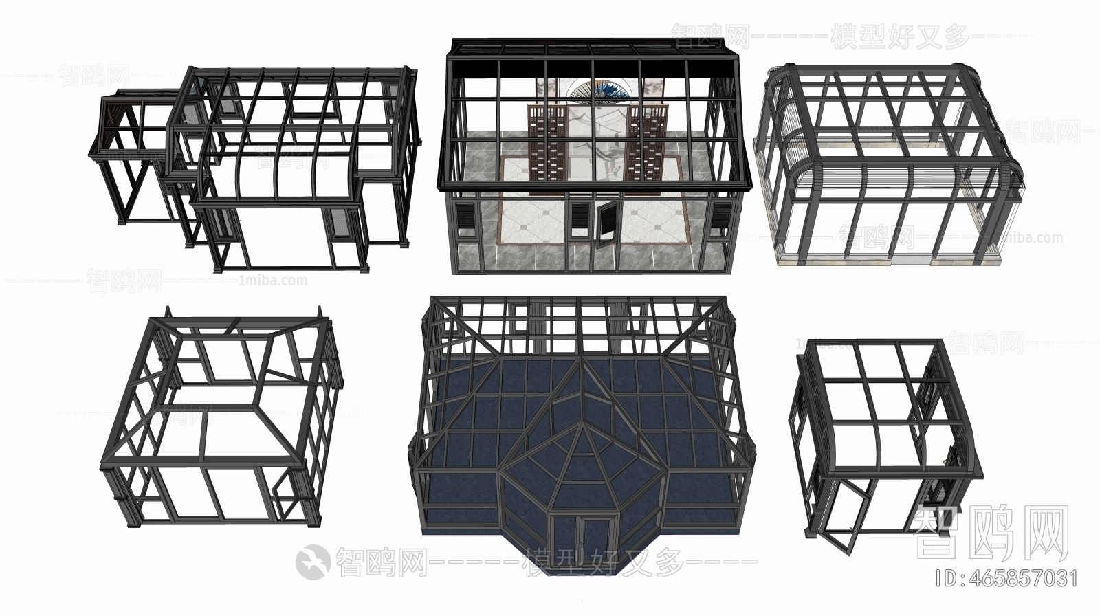 Modern Glass Sunshine Room