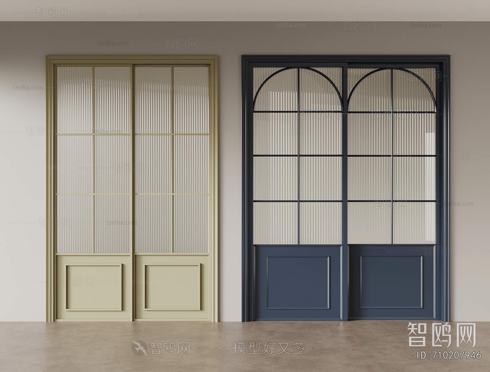 French Style Sliding Door
