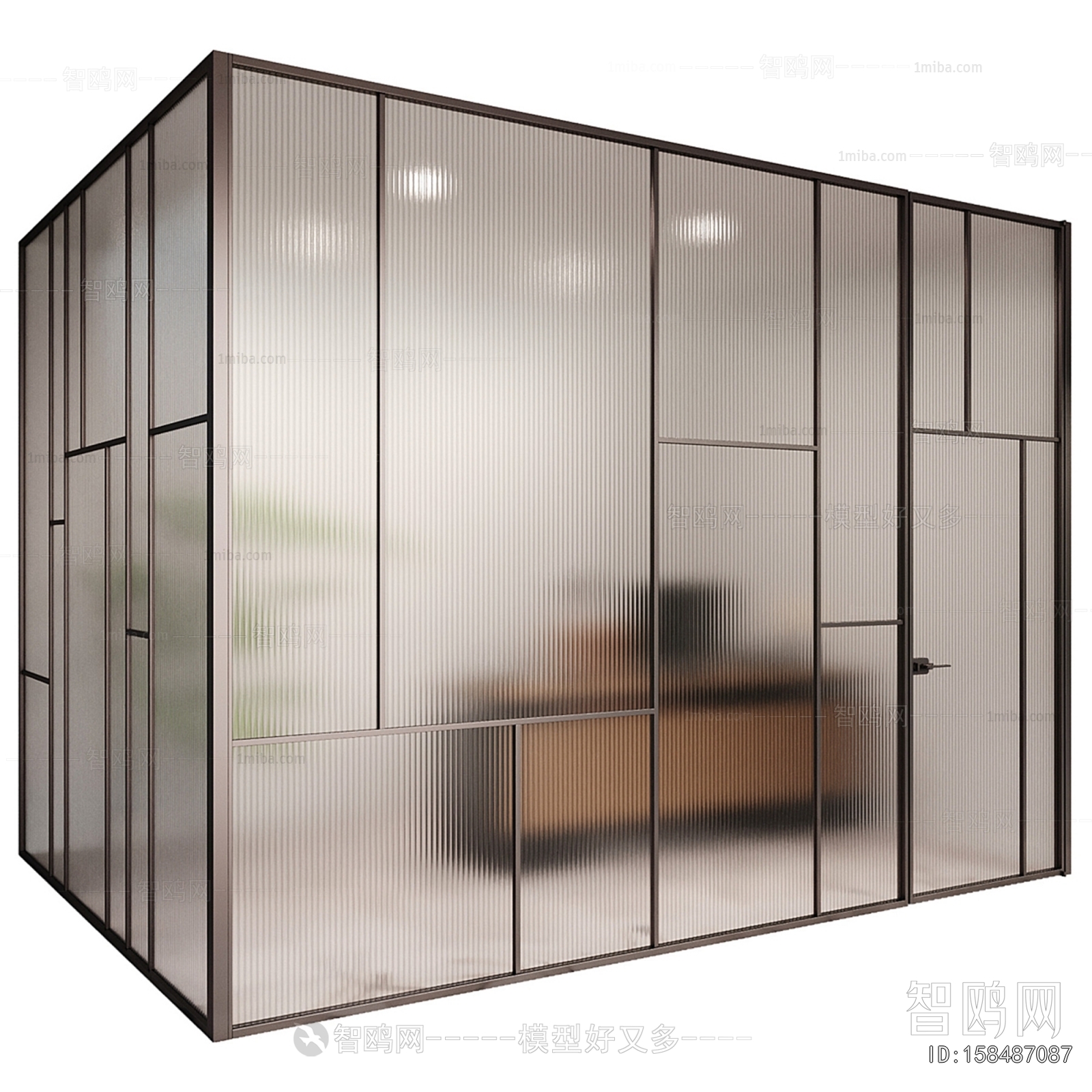 Modern Glass Screen Partition