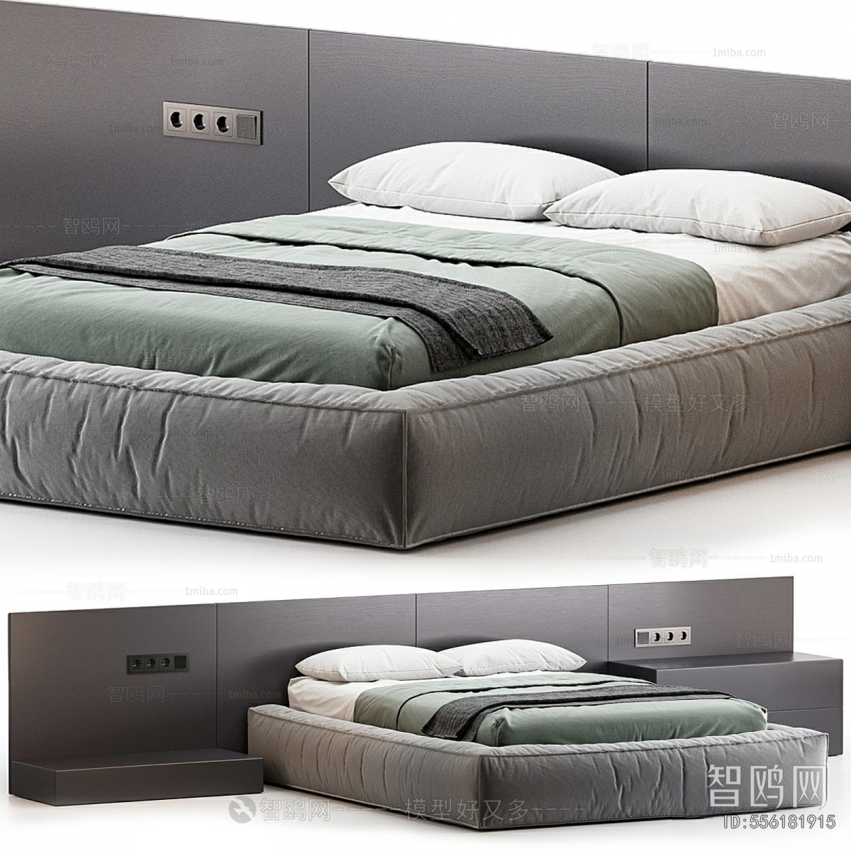 Modern Double Bed