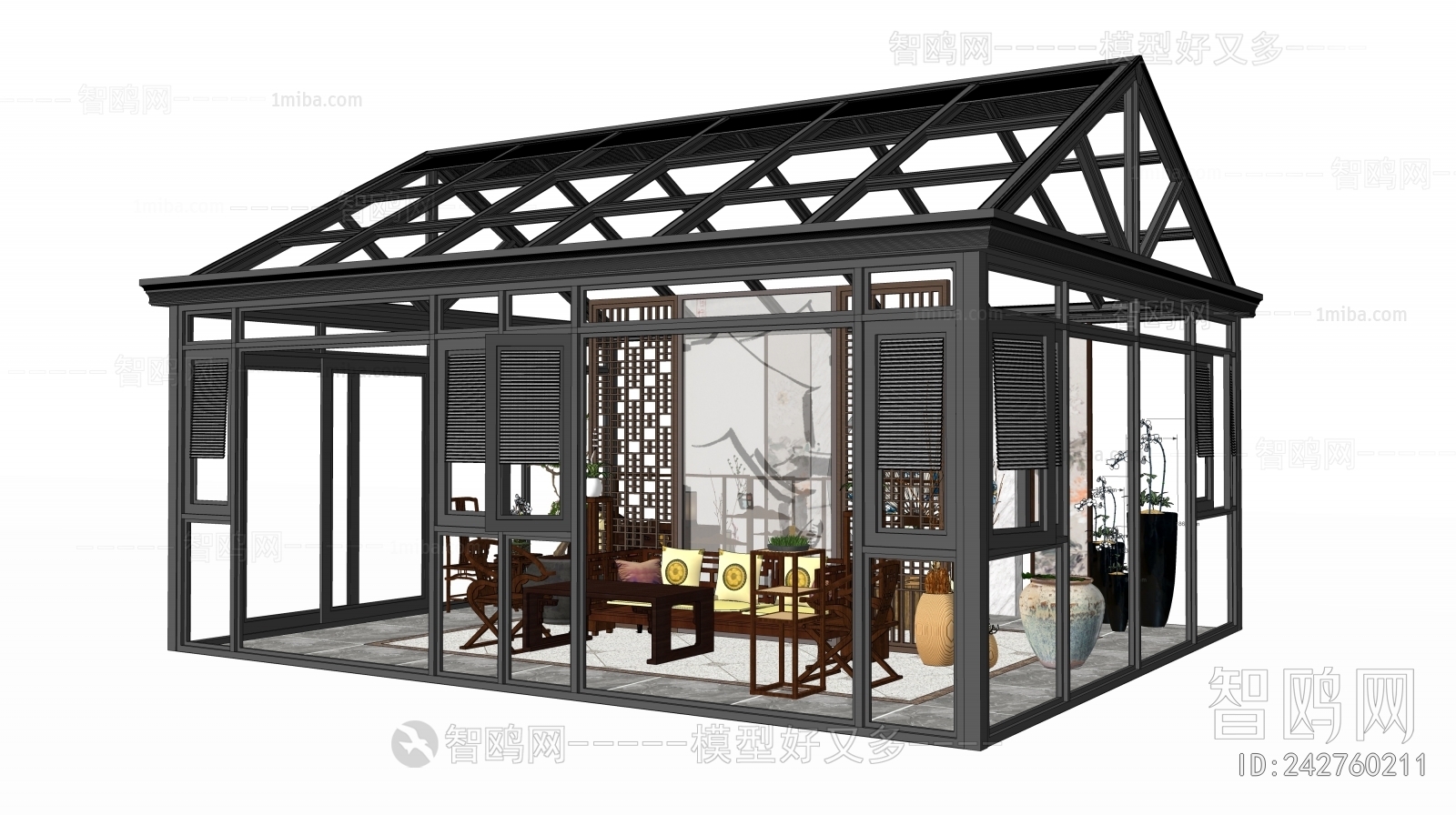 Modern Glass Sunshine Room