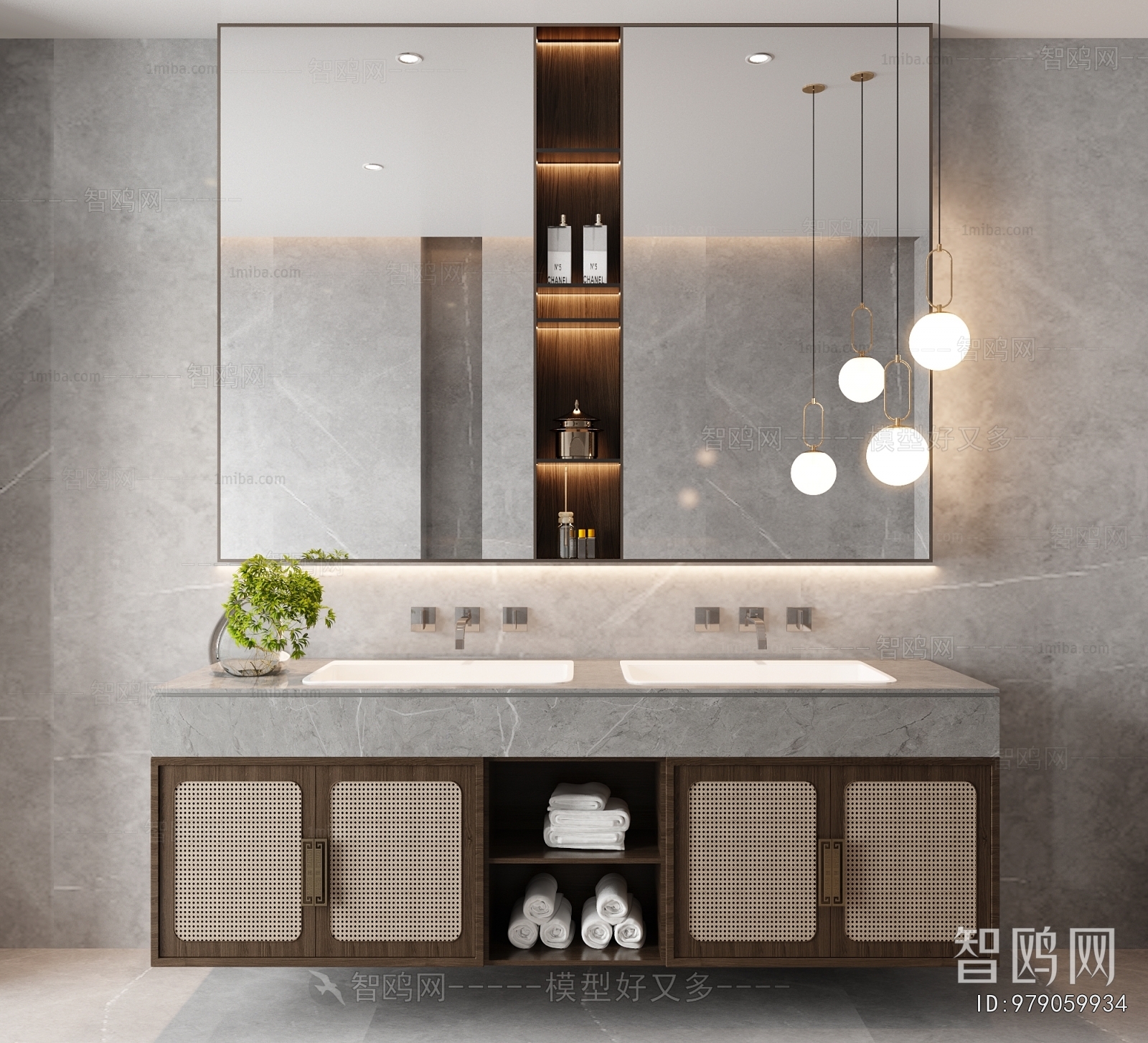 Modern Bathroom Cabinet