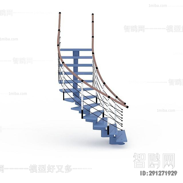 Modern Rotating Staircase
