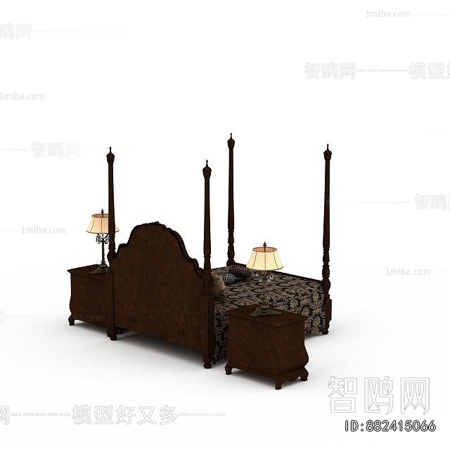 American Style Double Bed
