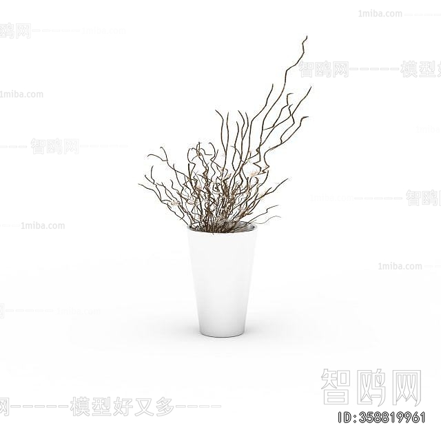 Modern Dried Branch