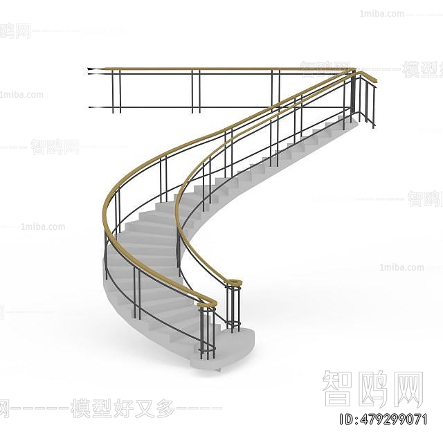 Modern Rotating Staircase