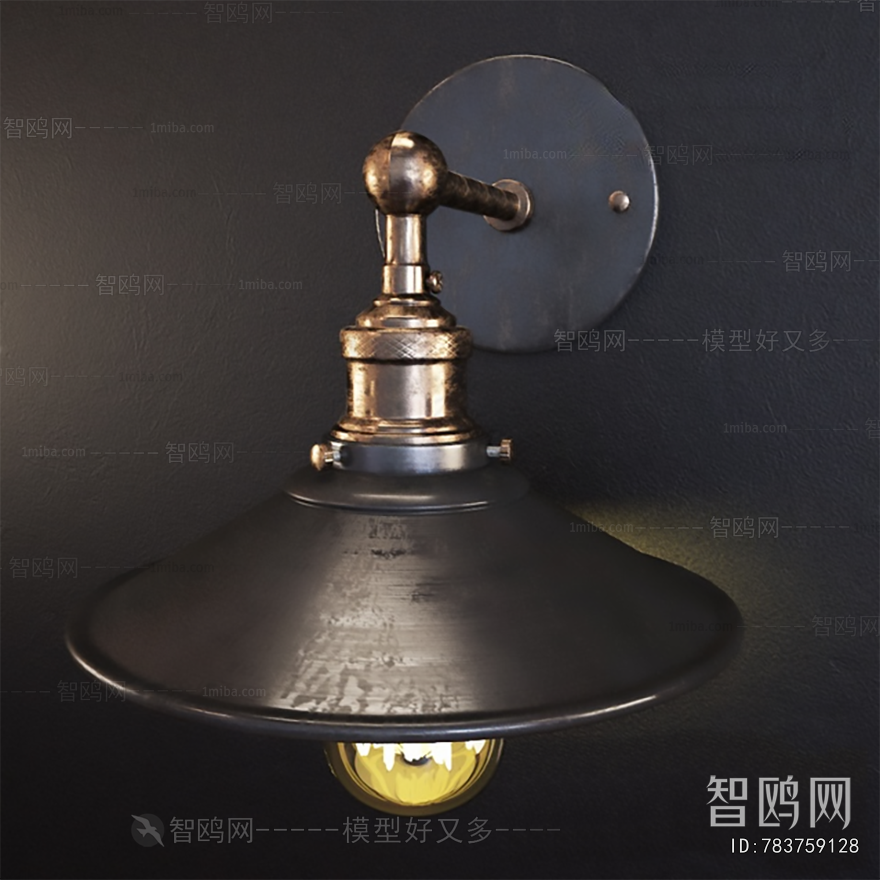 Industrial Style Wall Lamp