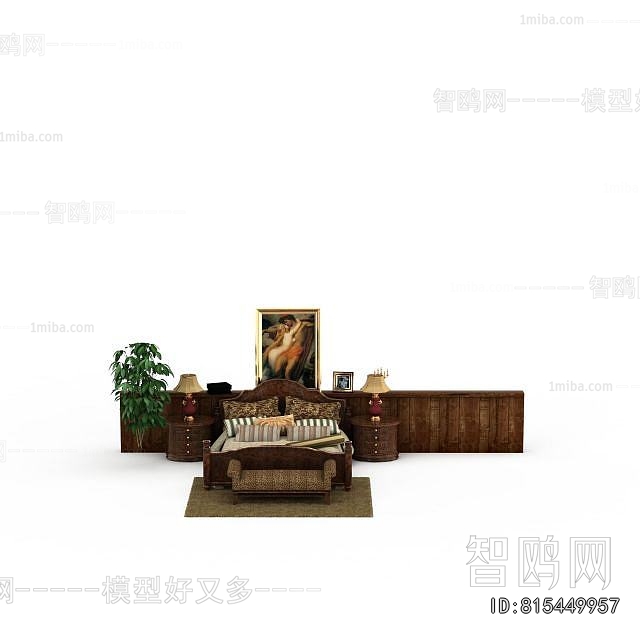 European Style Double Bed