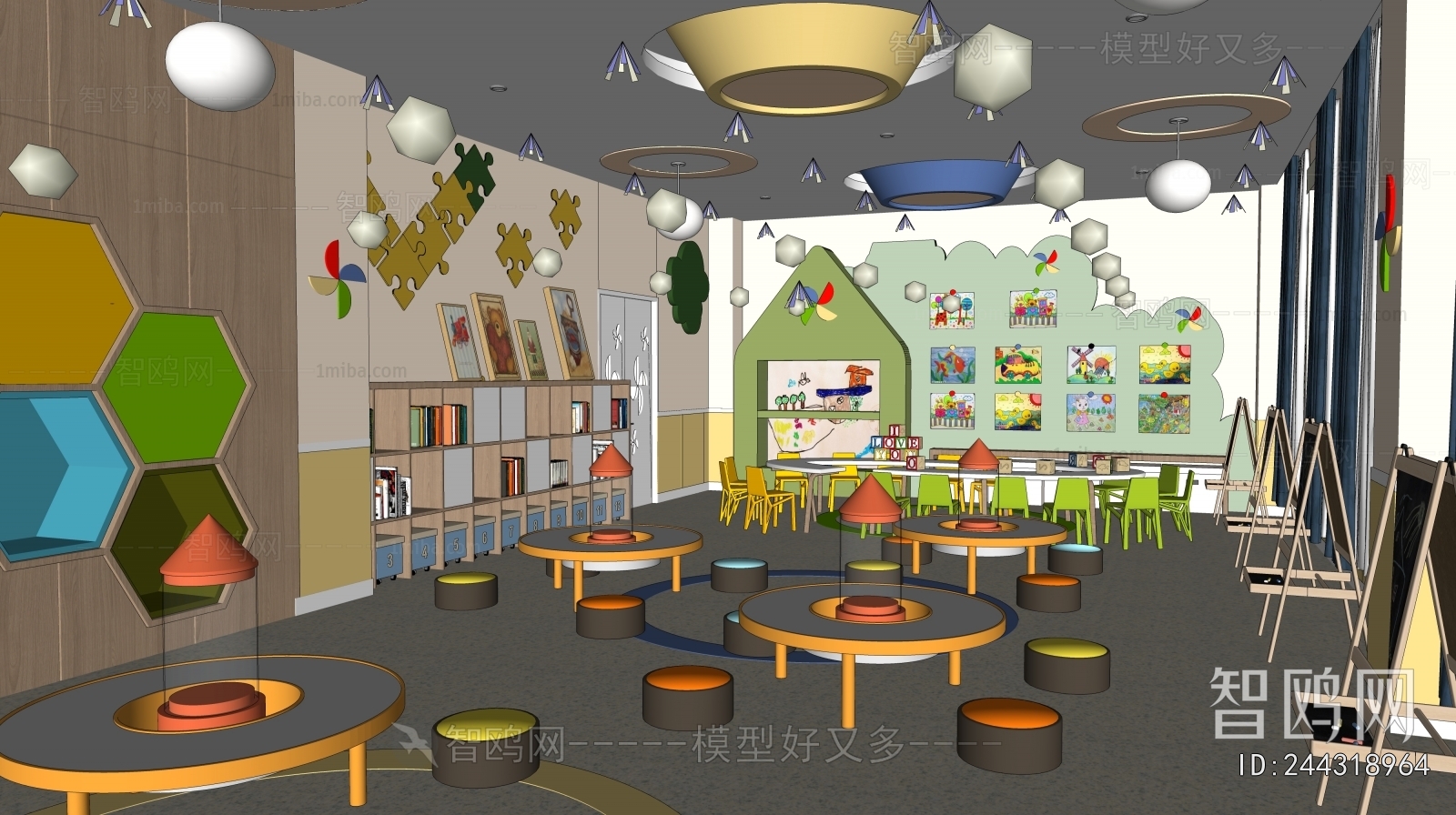 Modern Kindergarten Classrooms