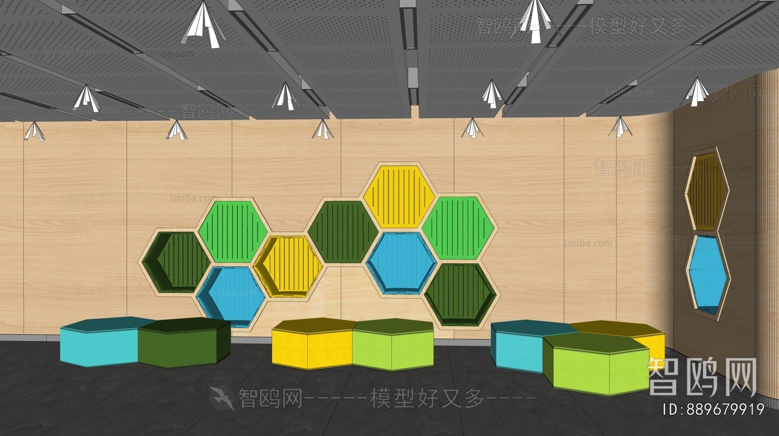 Modern Kindergarten Hall