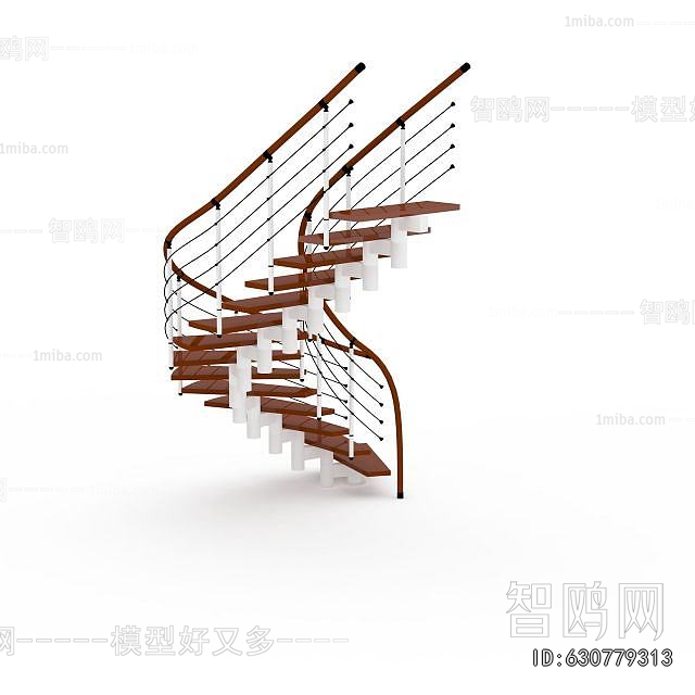 Modern Rotating Staircase