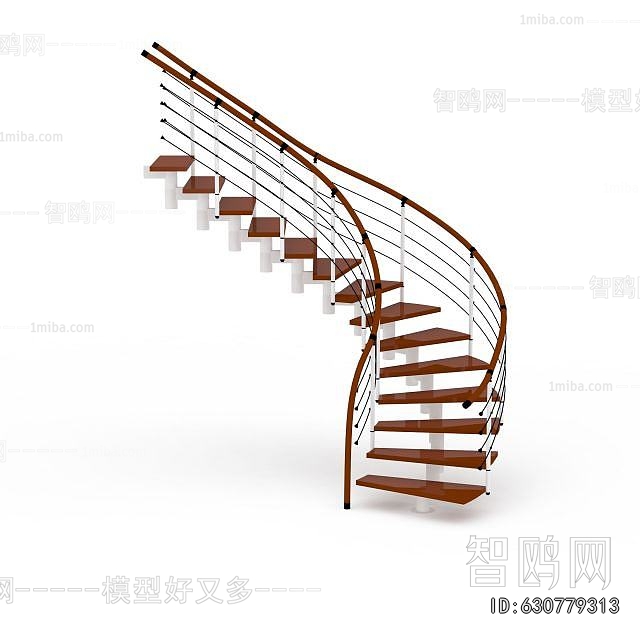 Modern Rotating Staircase