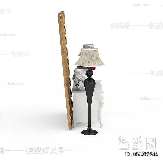 European Style Side Cabinet