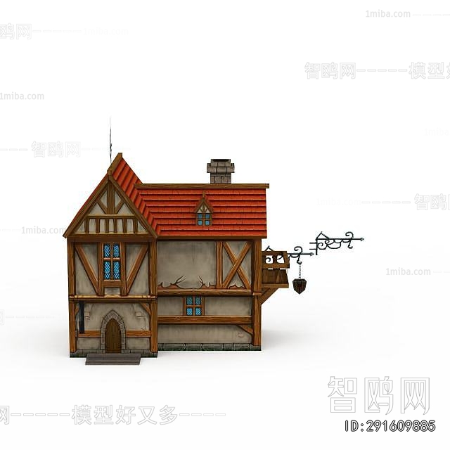 European Style Cartoon House
