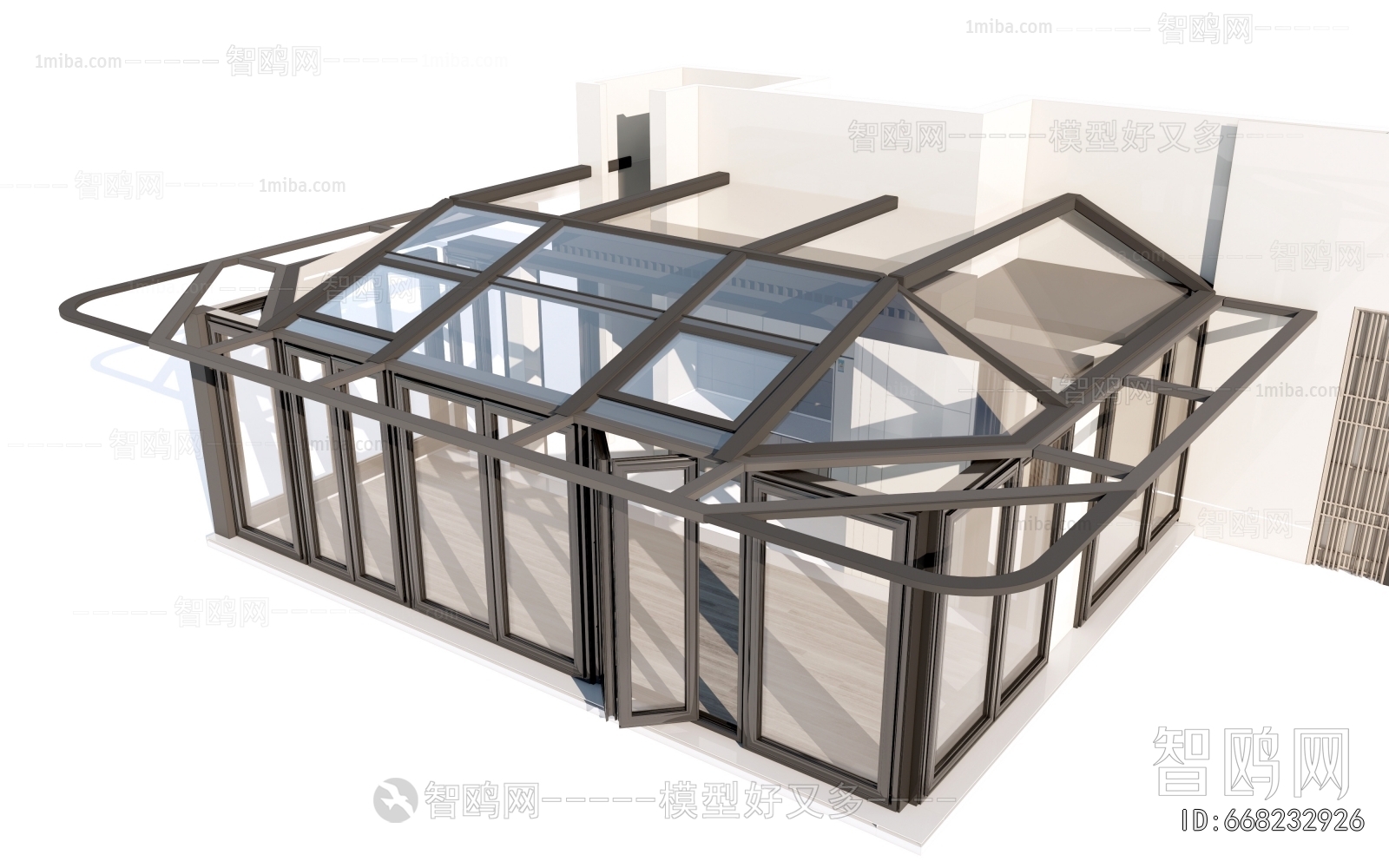 Modern Glass Sunshine Room