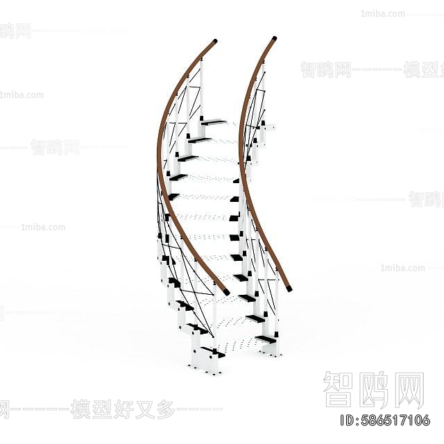 Modern Rotating Staircase