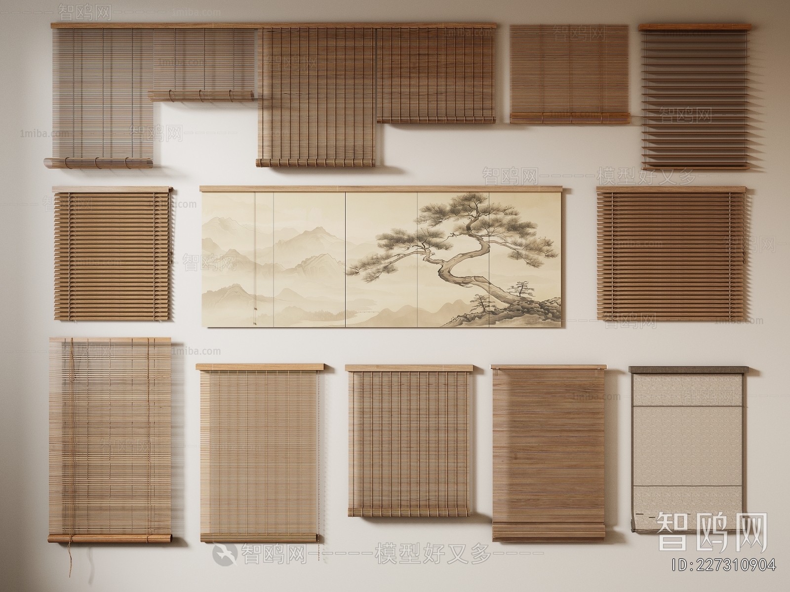 New Chinese Style Venetian Blinds