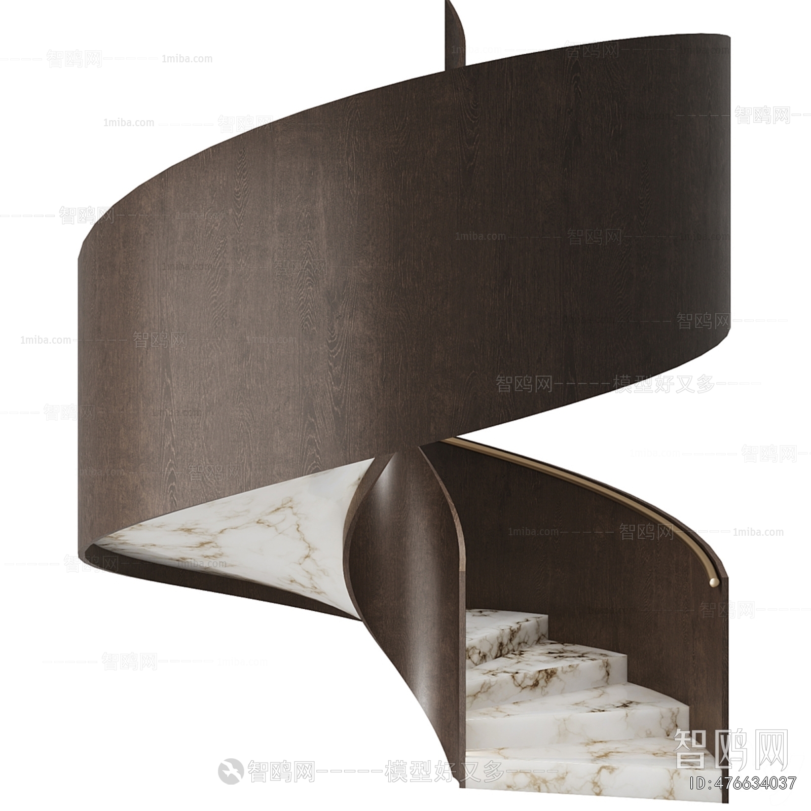 Modern Rotating Staircase