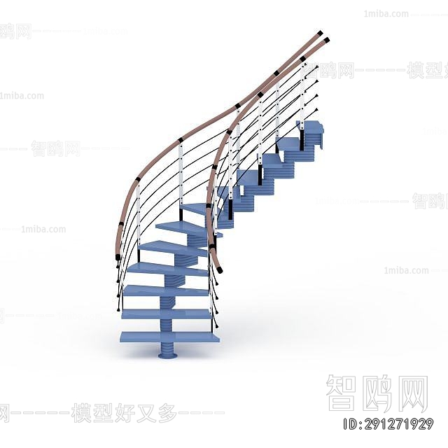 Modern Rotating Staircase