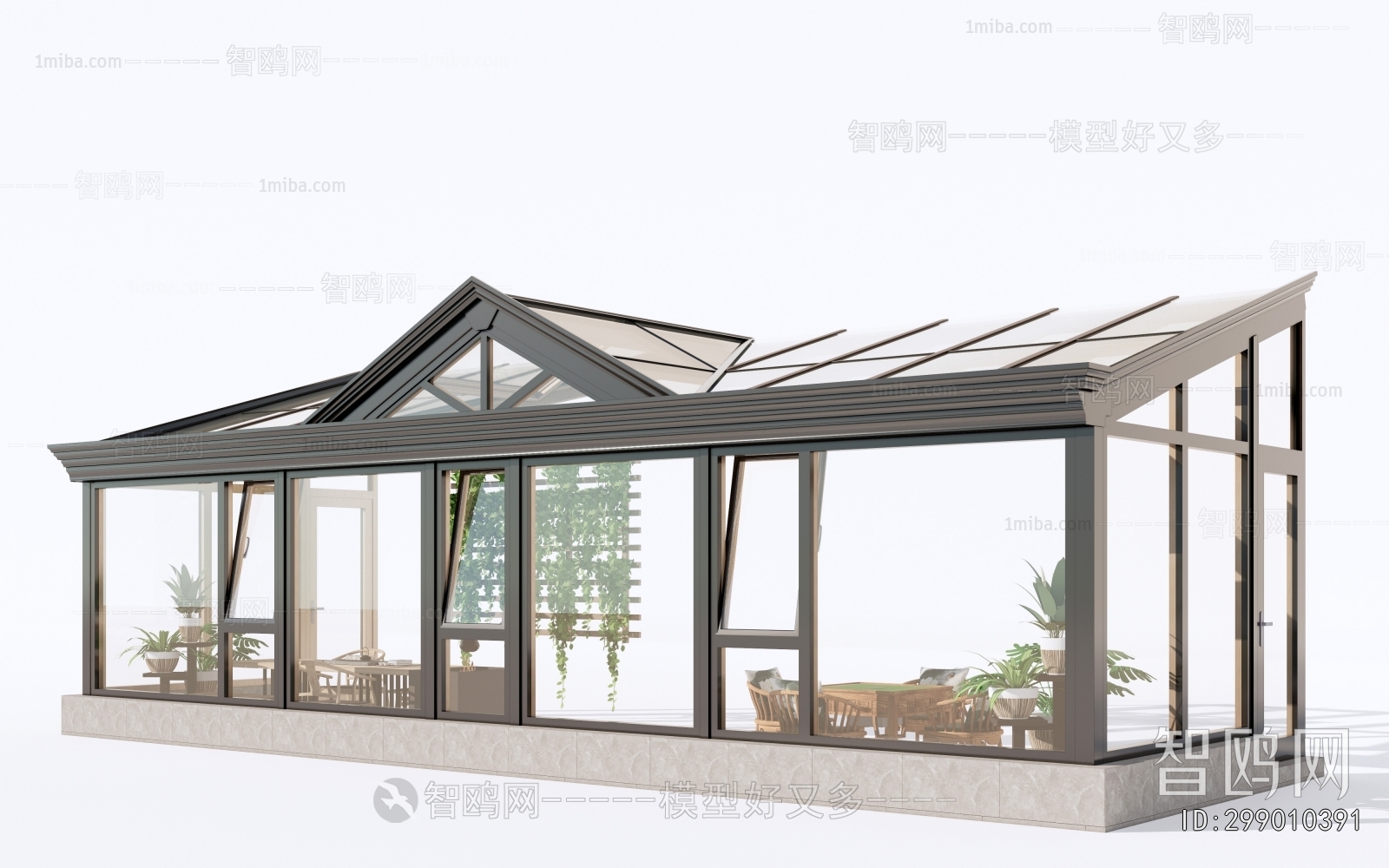 Modern Glass Sunshine Room