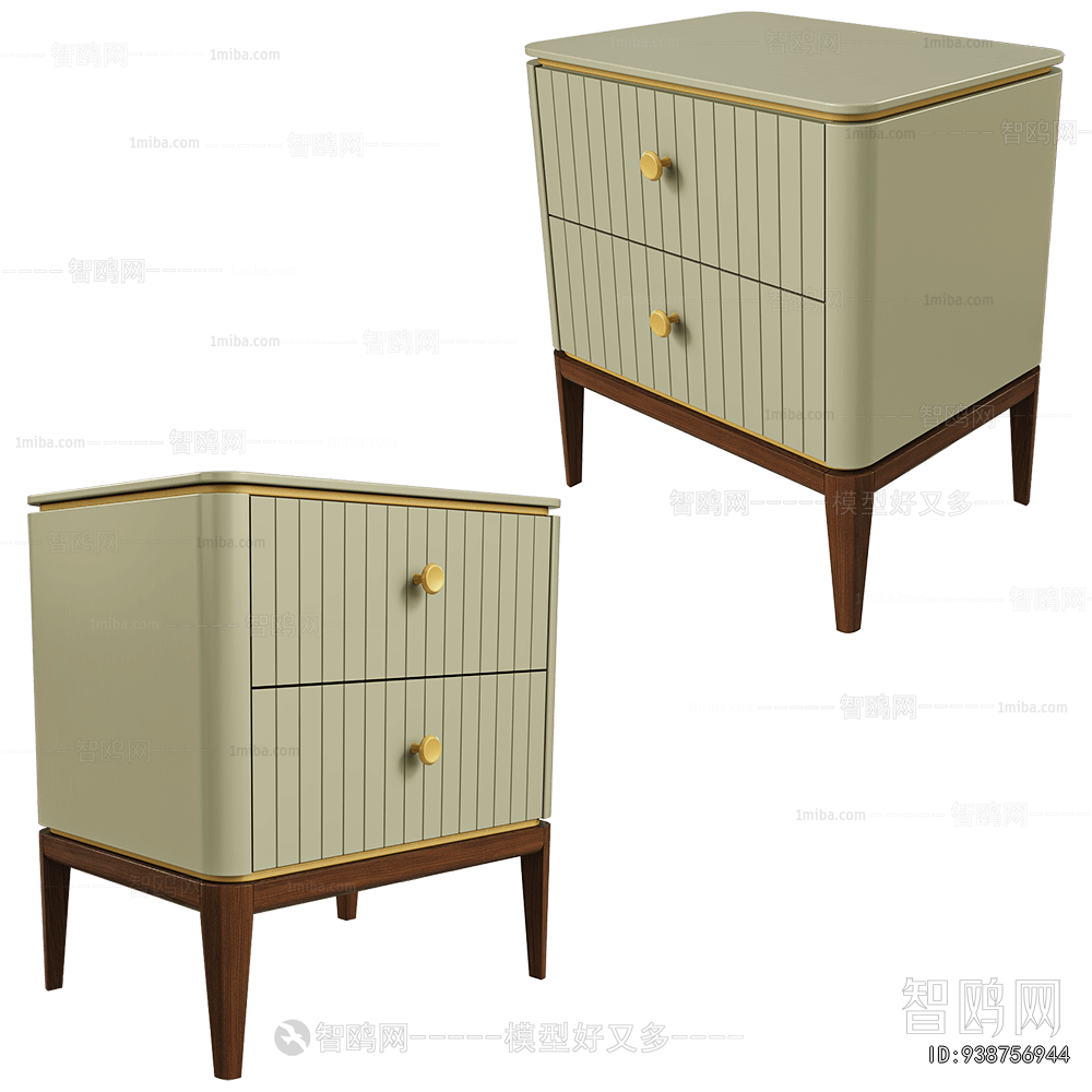 Modern Bedside Cupboard