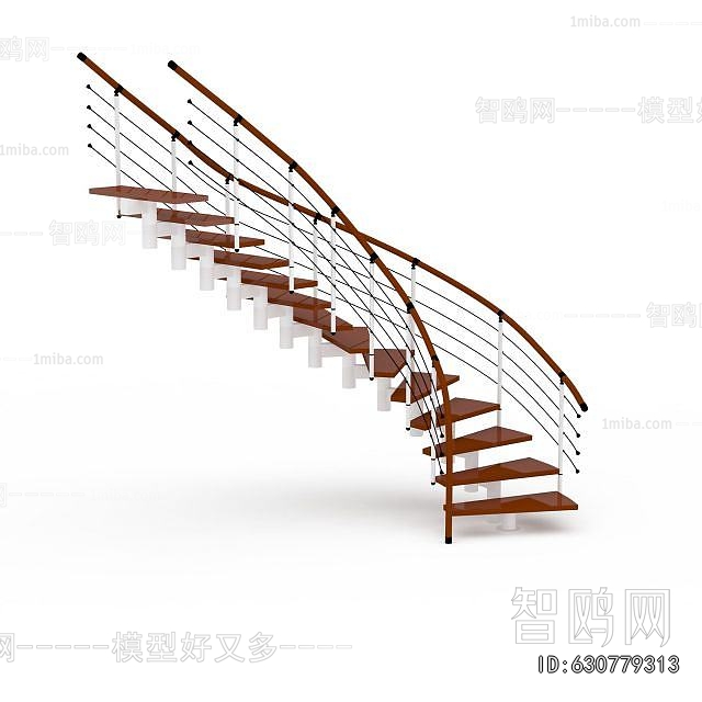 Modern Rotating Staircase