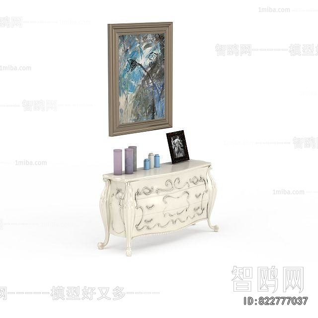 European Style Side Cabinet