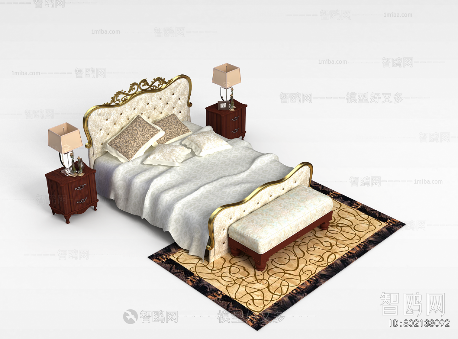 European Style Double Bed