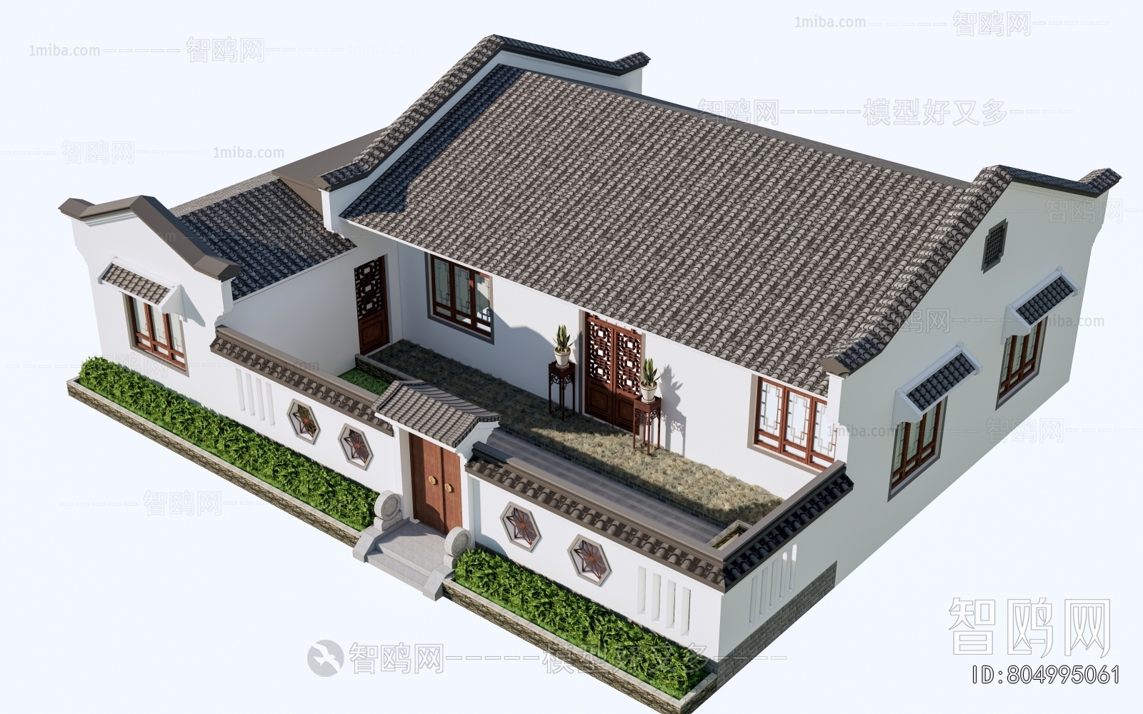 Chinese Style Residential Building