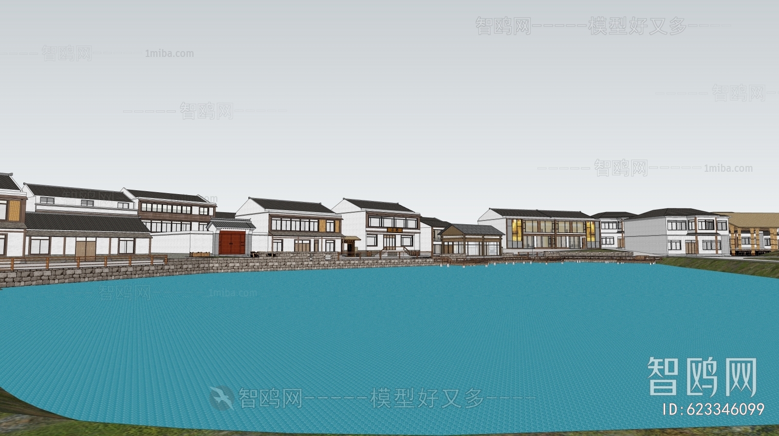 New Chinese Style Residential Building