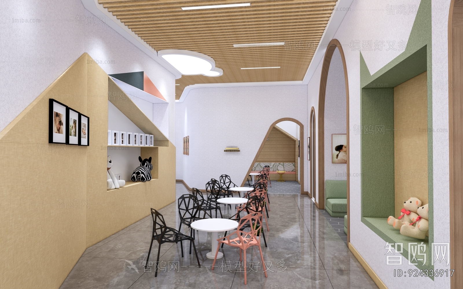 Modern Kindergarten Hall