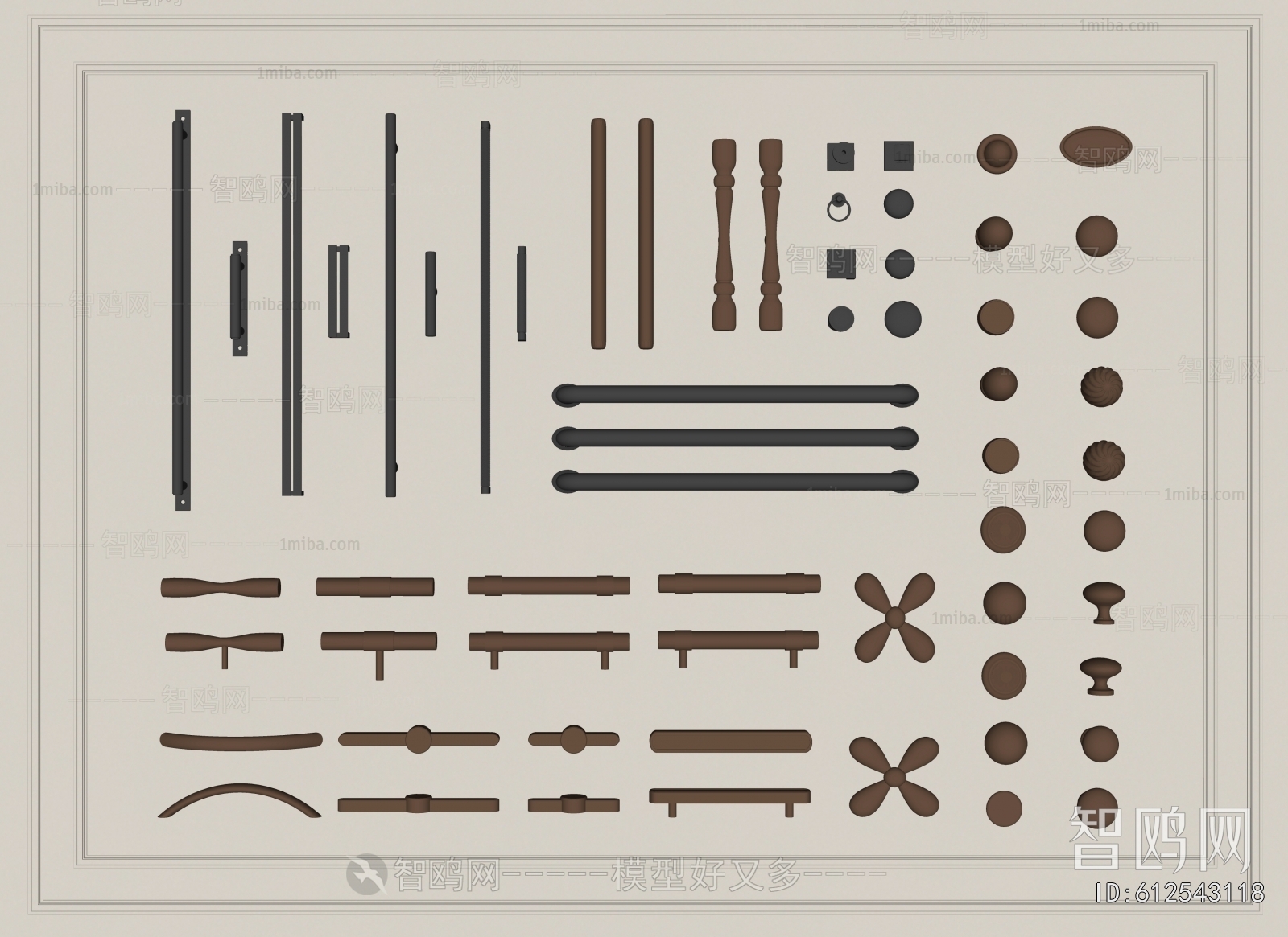 French Style Door Handle