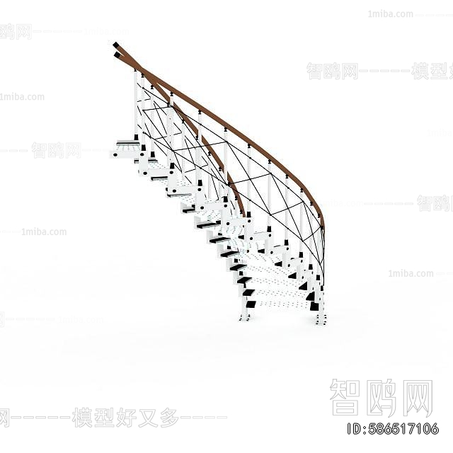 Modern Rotating Staircase