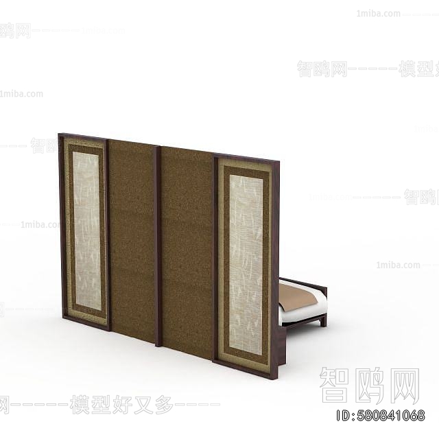 New Chinese Style Double Bed
