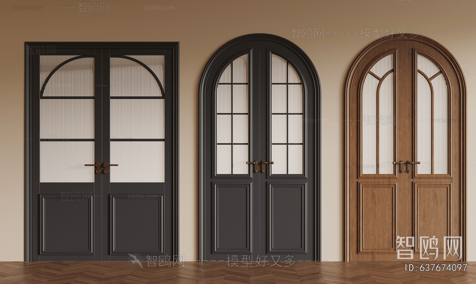 French Style Double Door