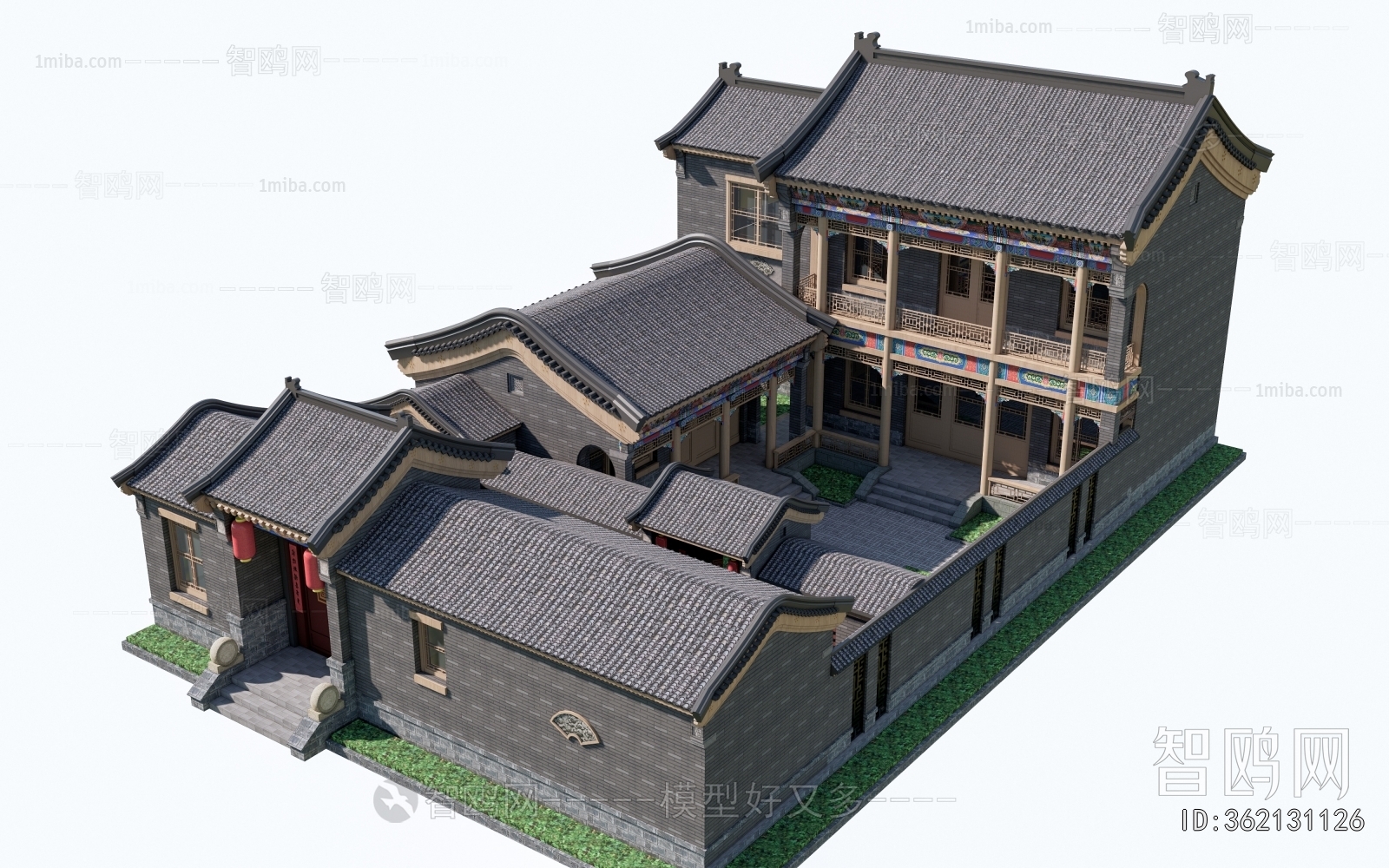 Chinese Style Residential Building