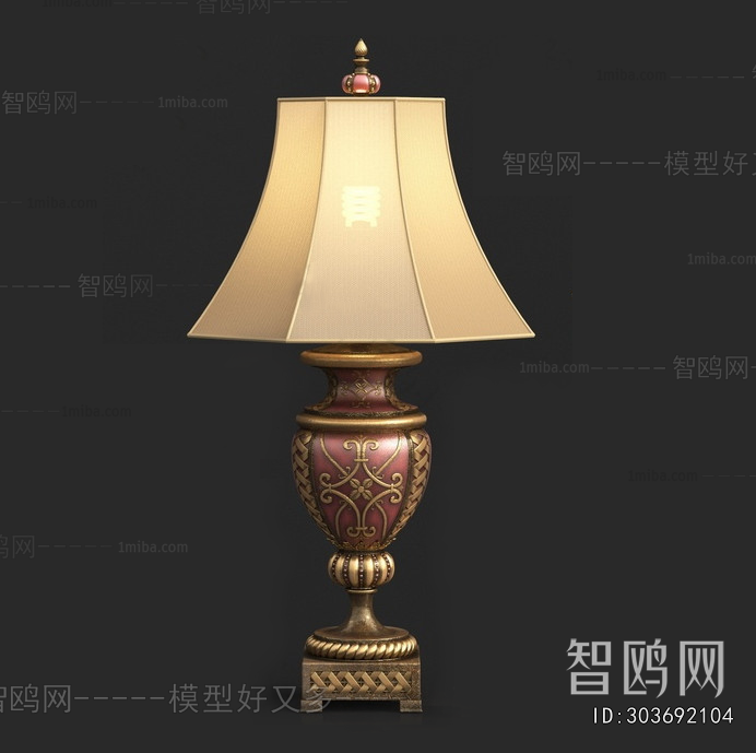 European Style Table Lamp