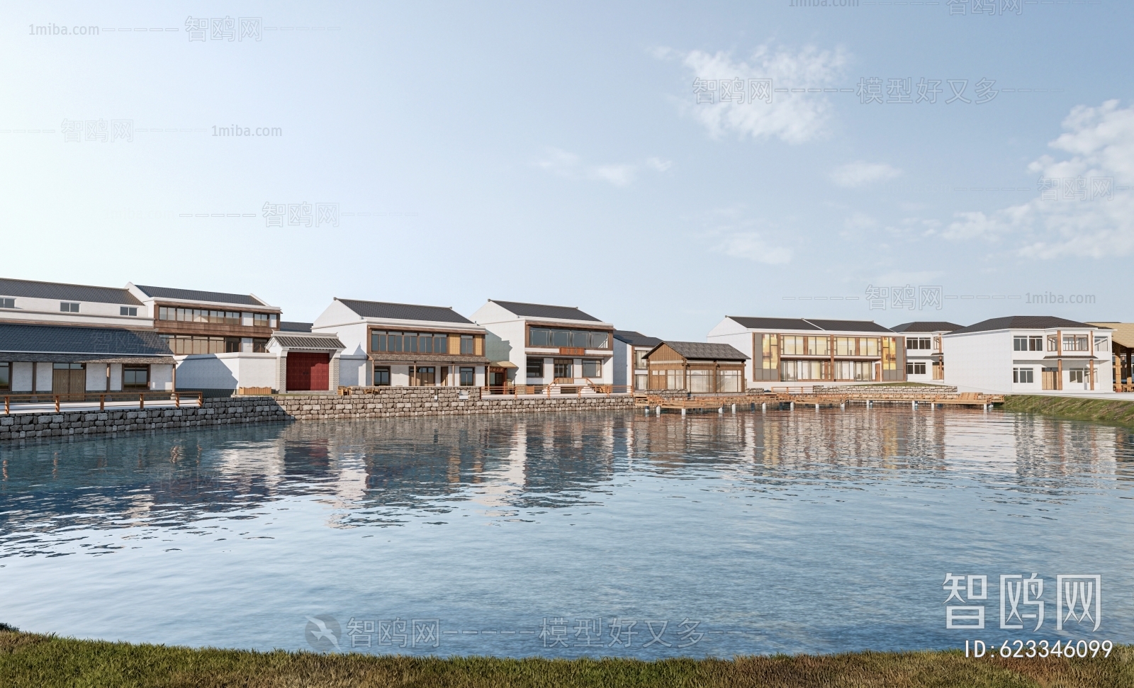 New Chinese Style Residential Building