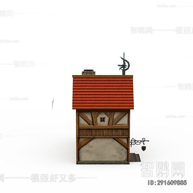 European Style Cartoon House