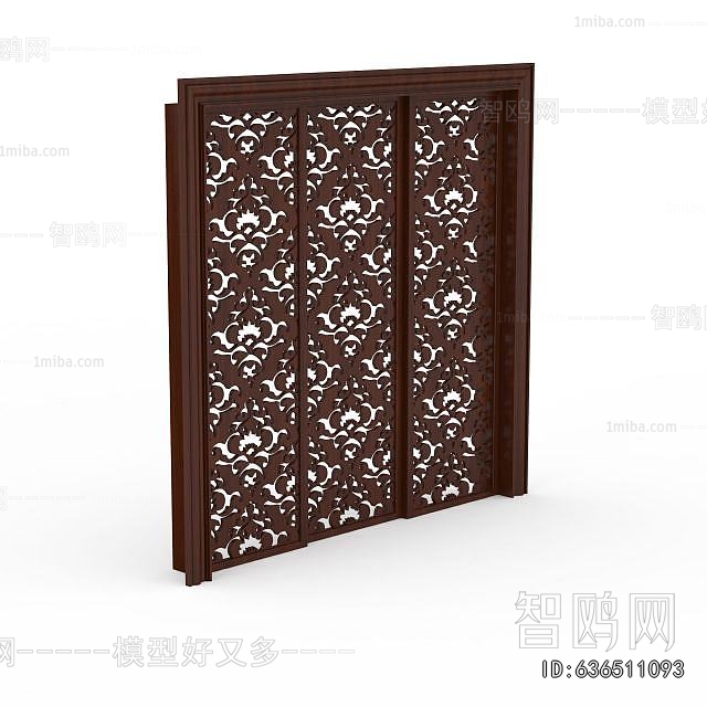New Chinese Style Sliding Door