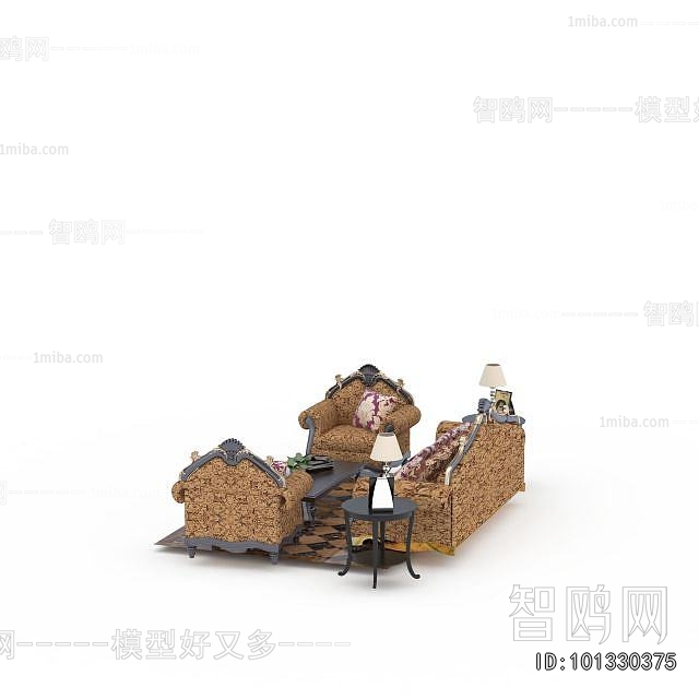 European Style Sofa Combination