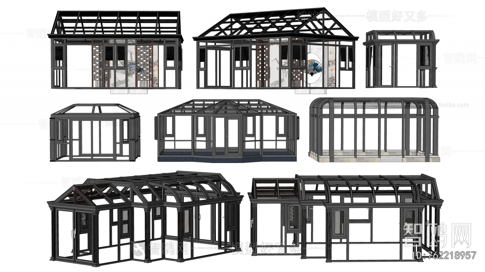 Modern Glass Sunshine Room