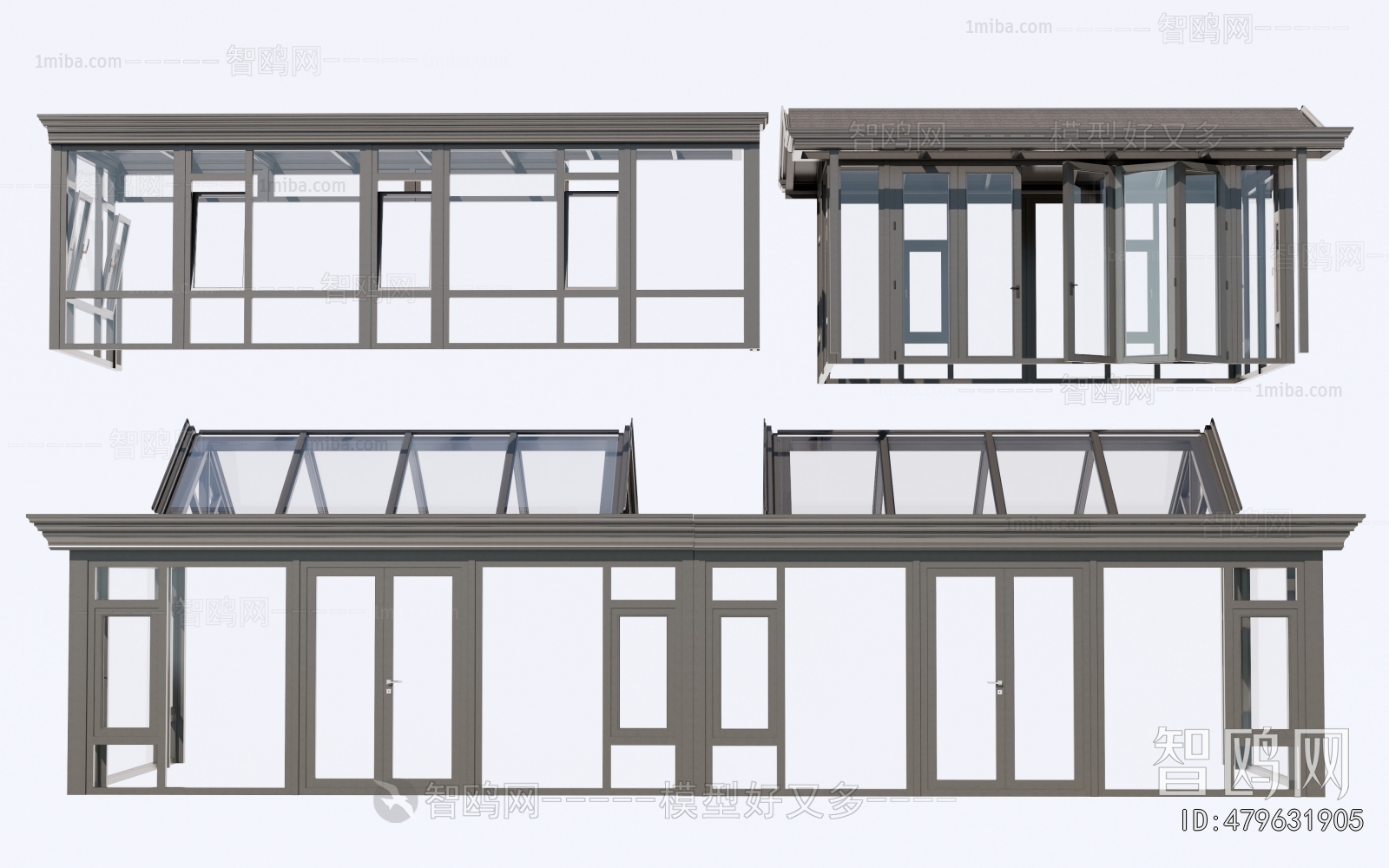 Modern Glass Sunshine Room